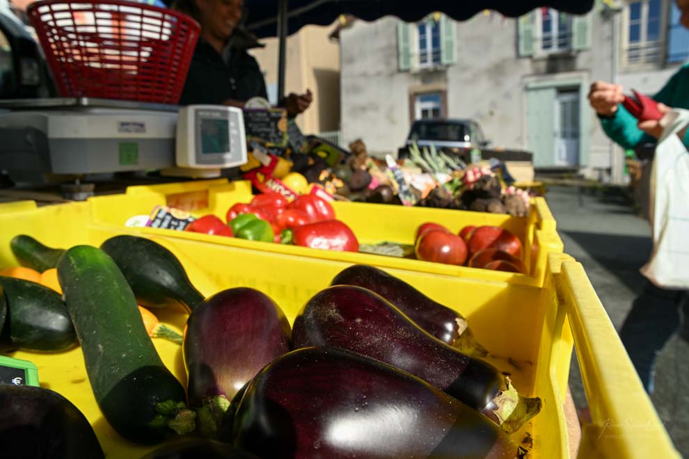 Jour de marché en Vendée